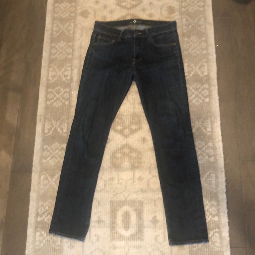 7 for all mankind “Paxtyn” slim straight jean